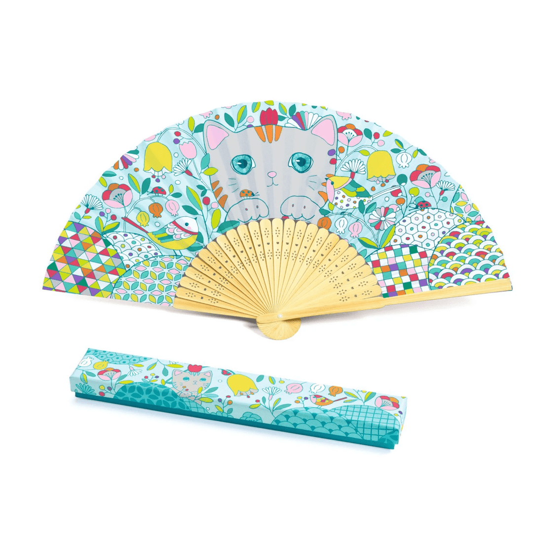 Koneko DIY Fan and Case Craft Kit-Craft Activity-Tools 4 Teaching-Classroom Decor and More