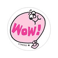 Wow!, Bubble Gum scent Retro Scratch 'n Sniff Stinky Stickers®-Stickers-Tools 4 Teaching-Classroom Decor and More