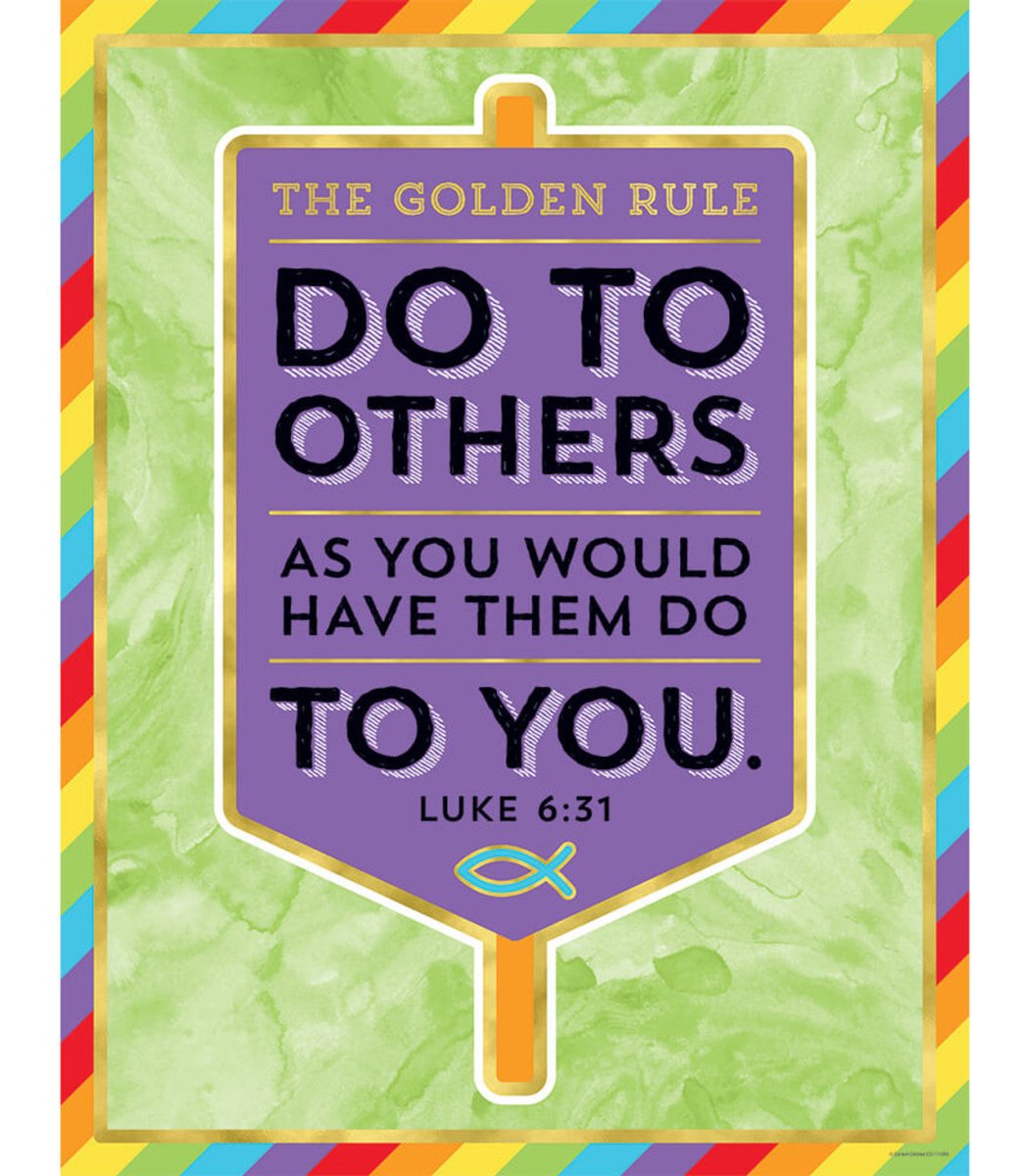 The Golden Rule Chart-Charts-Tools 4 Teaching-Classroom Decor and More