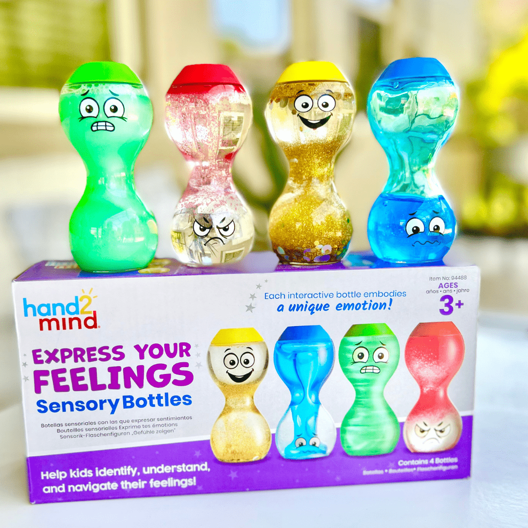 Express Your Feelings Sensory Bottles-Social Emotional-Tools 4 Teaching-Classroom Decor and More