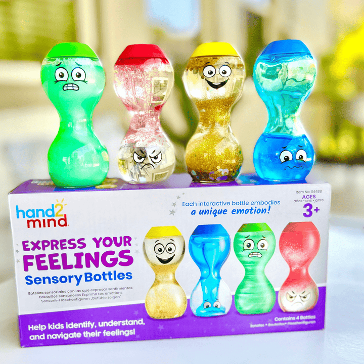 Express Your Feelings Sensory Bottles-Social Emotional-Tools 4 Teaching-Classroom Decor and More