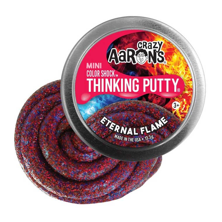 Crazy Aaron's® - Mini Color Shock™ Thinking Putty® (Eternal Flame)-Thinking Putty-Tools 4 Teaching-Classroom Decor and More