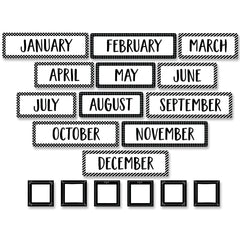 Core Decor Months of the Year Mini Bulletin Board-Mini Bulletin Boards-Tools 4 Teaching-Classroom Decor and More