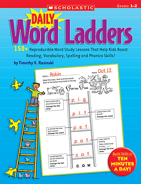 Daily Word Ladders-Vocabulary Books-Tools 4 Teaching-Classroom Decor and More