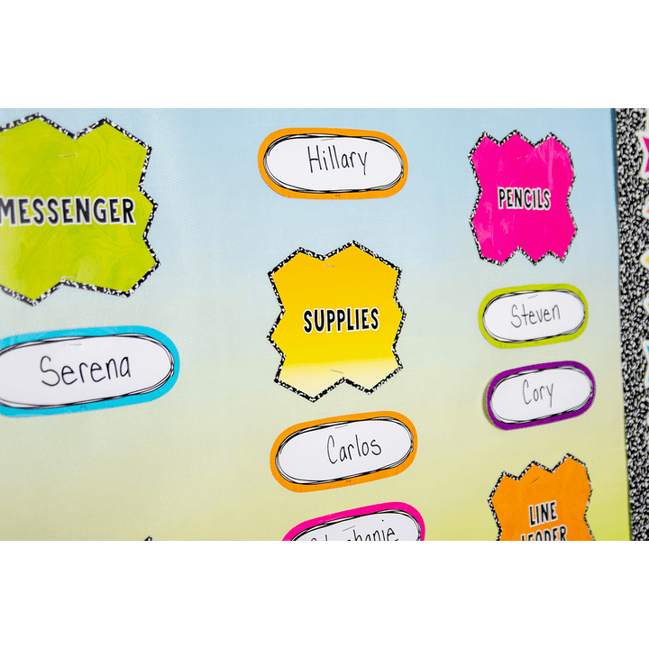 Brights 4Ever Classroom Jobs Mini Bulletin Board-Bulletin Board Sets-Tools 4 Teaching-Classroom Decor and More