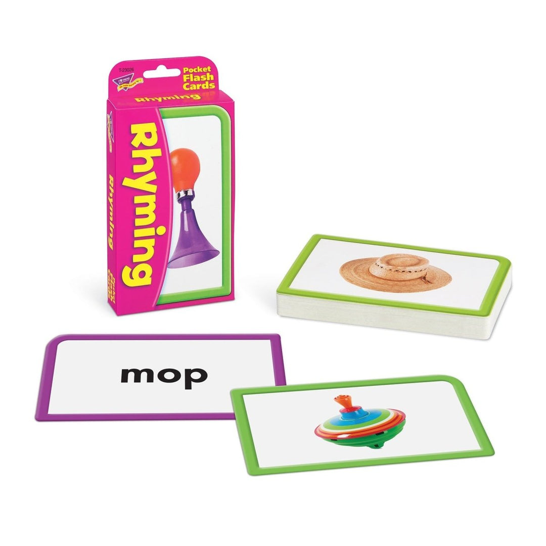 Rhyming Pocket Flash Cards-Flashcards-Tools 4 Teaching-Classroom Decor and More