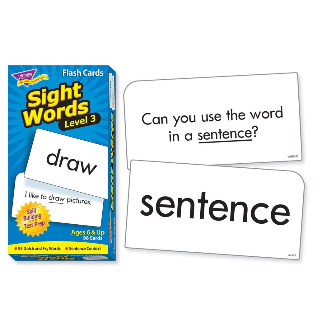 Sight Words – Level 3 Skill Drill Flash Cards-Flashcards-Tools 4 Teaching-Classroom Decor and More