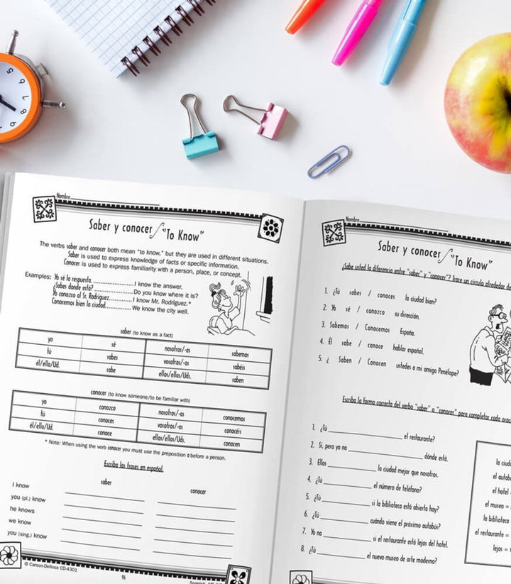 Skills for Success Spanish Resource Book Grade 6-12 Paperback-Writing-Tools 4 Teaching-Classroom Decor and More