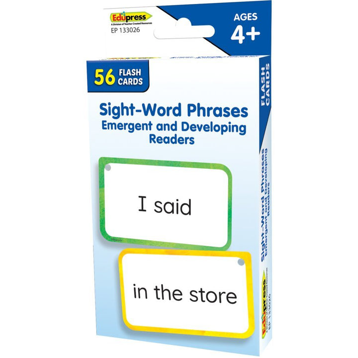 Sight-Word Phrases - Emergent and Developing Readers Flash Cards-Subjects - Reading - Sight Words-Tools 4 Teaching-Classroom Decor and More
