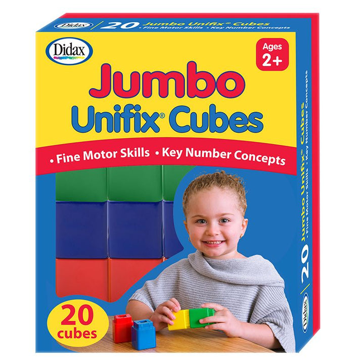Jumbo Unifix Cubes, set of 20-Numbers, Counting & Sorting-Tools 4 Teaching-Classroom Decor and More