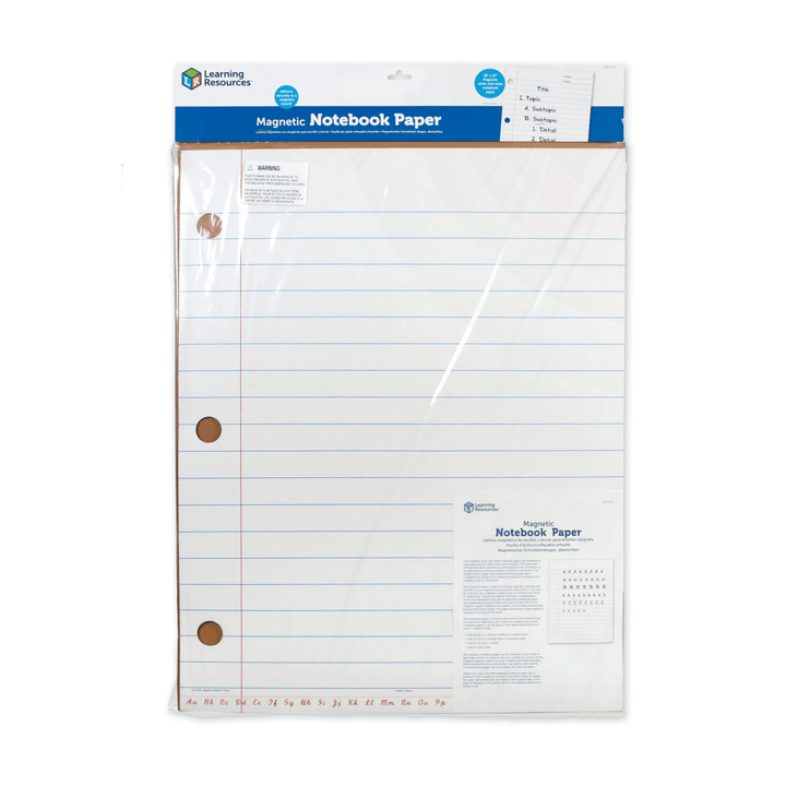 Magnetic Notebook Paper-Dry Erase-Tools 4 Teaching-Classroom Decor and More