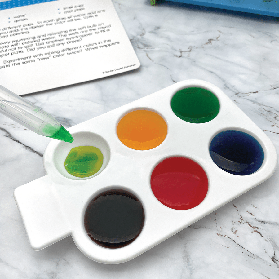 Up-Close Science: Eyedroppers & Spot Plates Activity Set-Science & STEM-Tools 4 Teaching-Classroom Decor and More
