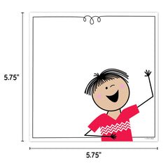 Stick Kids 6" Designer Cut-Outs-Accents-Tools 4 Teaching-Classroom Decor and More