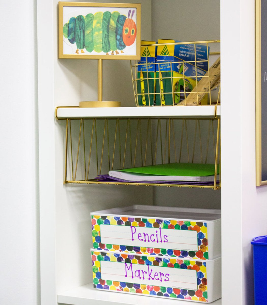 Eric Carle Dots Nameplates - Tools 4 Teaching