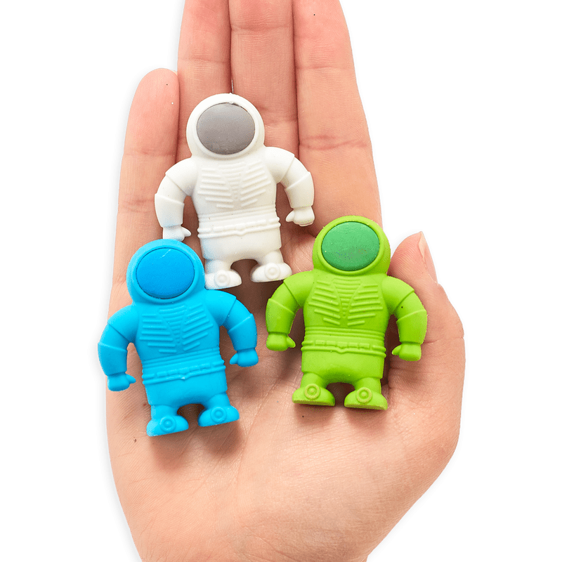 Astronaut Erasers - Set of 3-Arts & Crafts-Tools 4 Teaching-Classroom Decor and More
