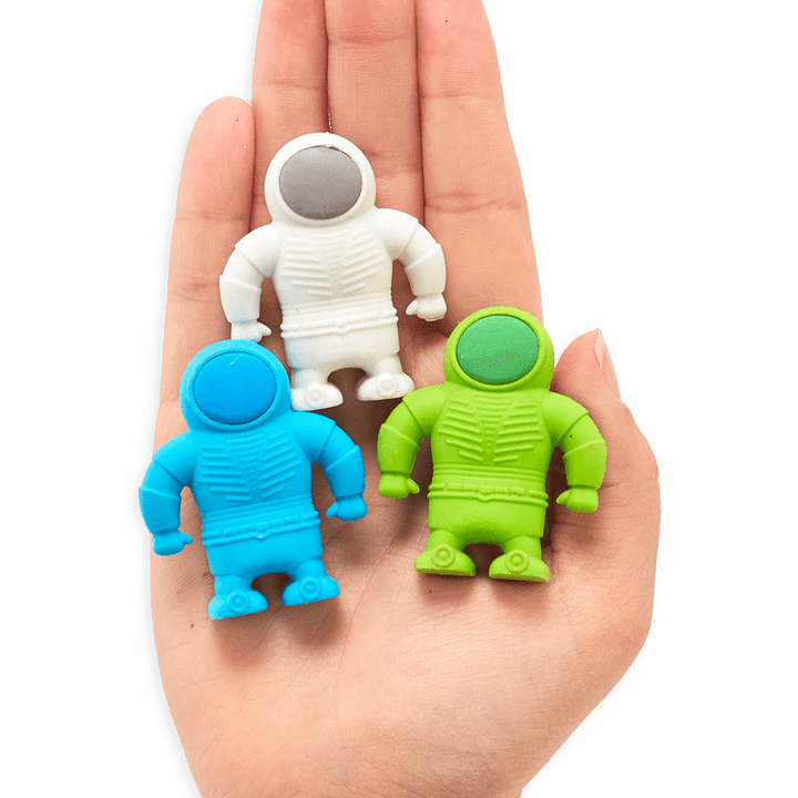Astronaut Erasers - Set of 3-Arts & Crafts-Tools 4 Teaching-Classroom Decor and More