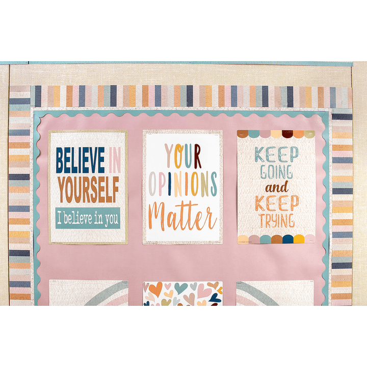 Scalloped Border Trim: Calming Blue-Borders-Tools 4 Teaching-Classroom Decor and More