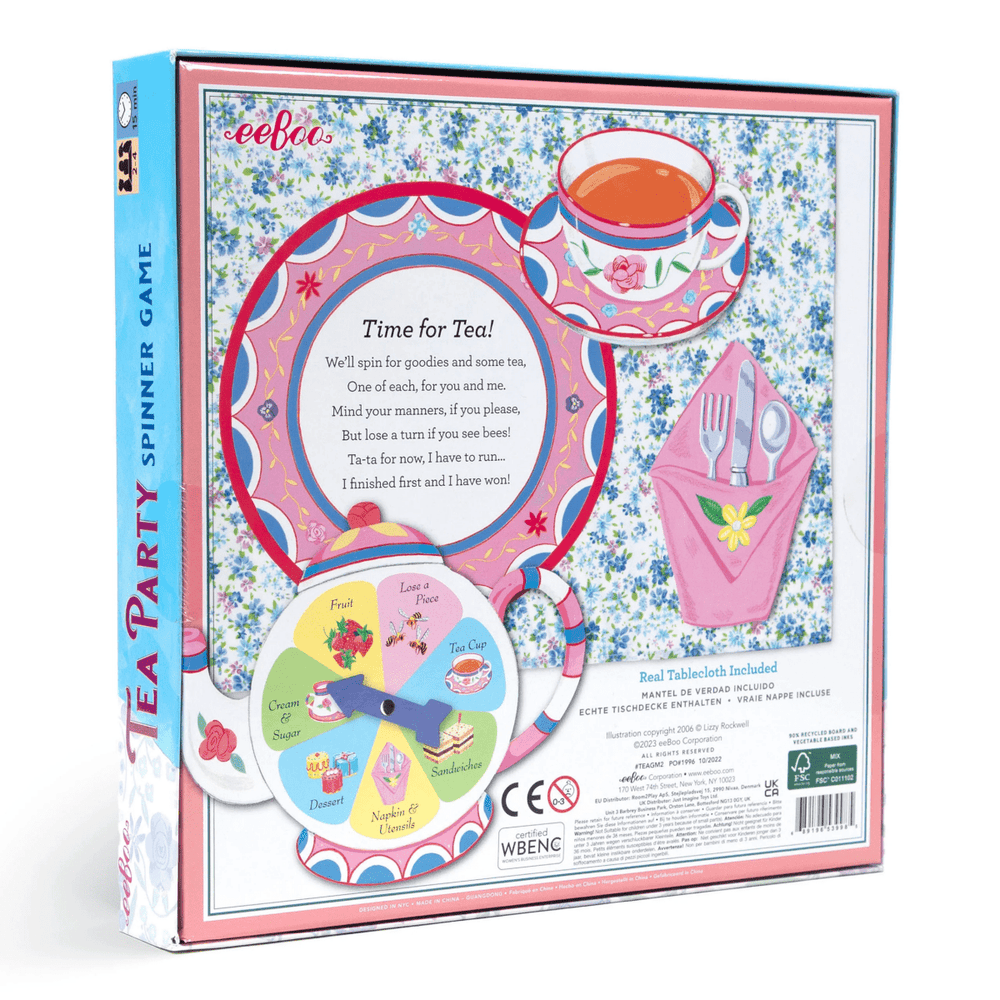*Tea Party Spinner Game-Games-Tools 4 Teaching-Classroom Decor and More