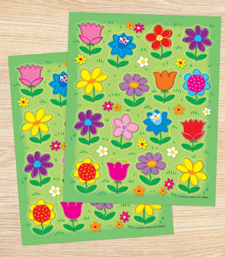 Flowers Shape Stickers-Stickers-Tools 4 Teaching-Classroom Decor and More