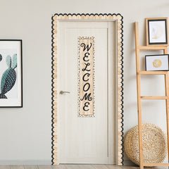 *Core Decor Dotted Scallops on Wood EZ Border-Borders-Tools 4 Teaching-Classroom Decor and More