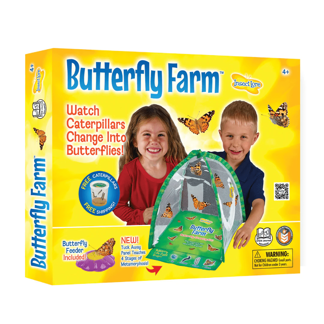 Butterfly Farm™ With Prepaid Voucher-Science & STEM-Tools 4 Teaching-Classroom Decor and More