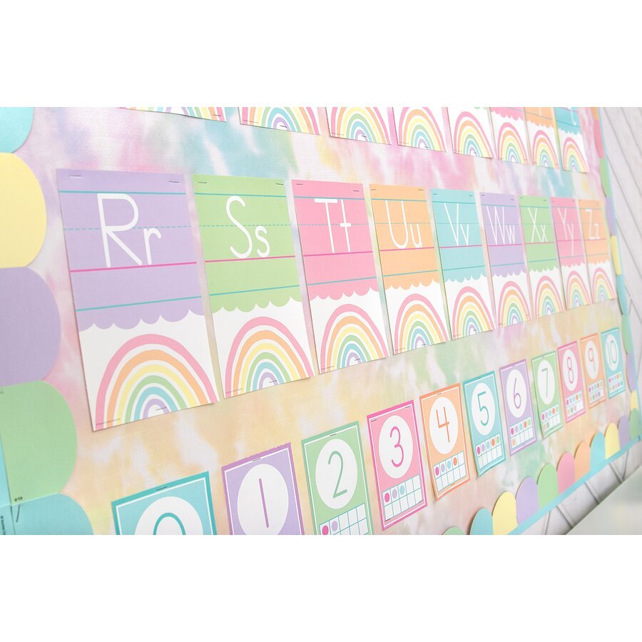 Better Than Paper® Bulletin Board Roll: Tie-Dye-Bulletin Board Paper - Better Than Paper-Tools 4 Teaching-Classroom Decor and More