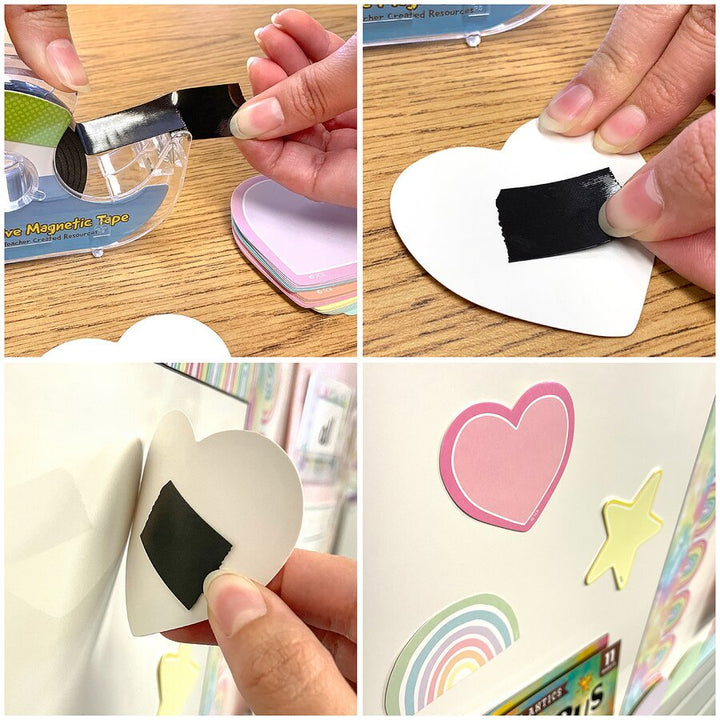 Adhesive Magnetic Tape-Office Supplies-Tools 4 Teaching-Classroom Decor and More