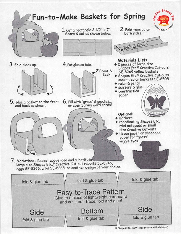 Activity Kit - Easter-Craft Activity-Tools 4 Teaching-Classroom Decor and More