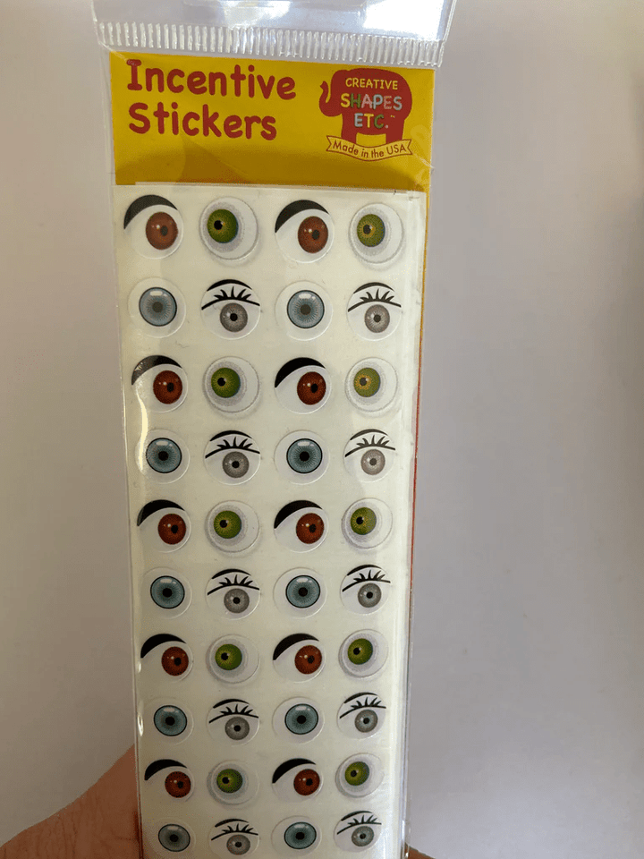 Incentive Stickers - Wiggly Eyes-Stickers-Tools 4 Teaching-Classroom Decor and More