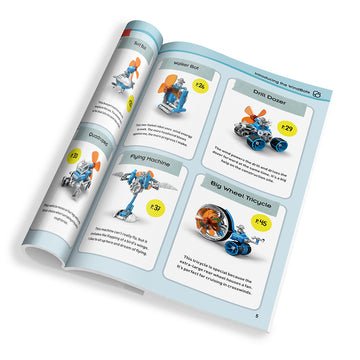 WindBots: 6-in-1 Wind-Powered Machine Kit-Science & STEM-Tools 4 Teaching-Classroom Decor and More