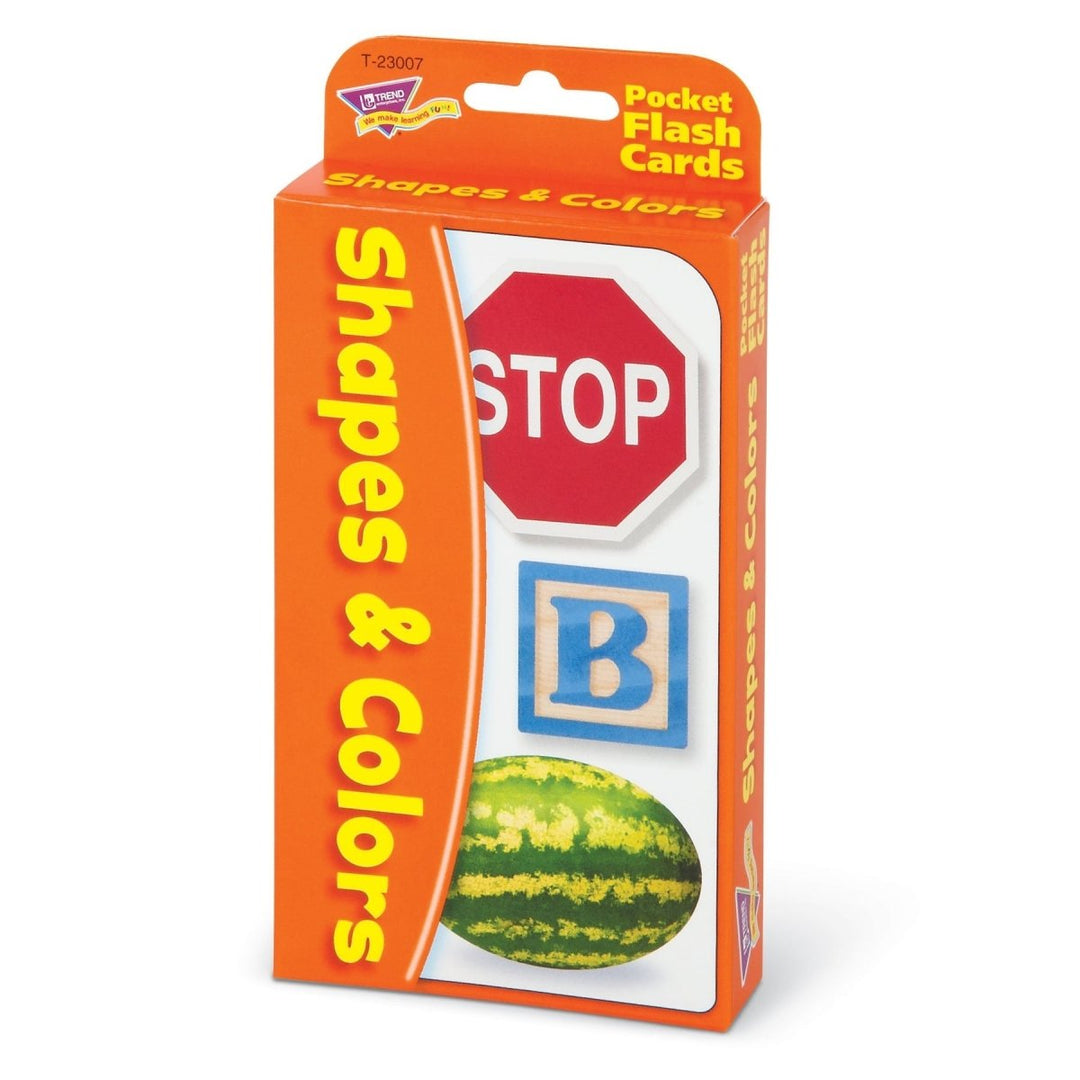 Shapes & Colors Pocket Flash Cards-Flashcards-Tools 4 Teaching-Classroom Decor and More