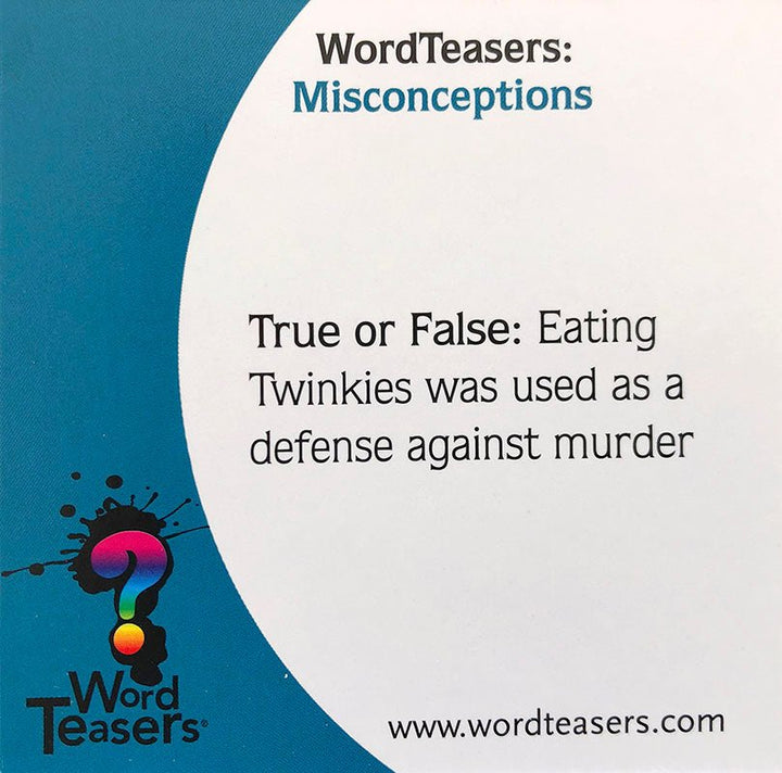 WordTeasers®: Misconceptions-Games-Tools 4 Teaching-Classroom Decor and More