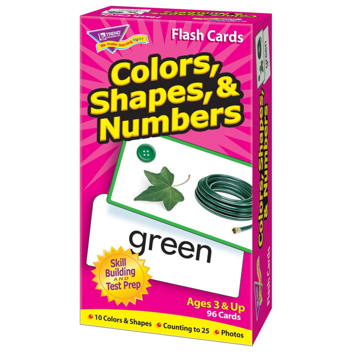 Colors, Shapes, & Numbers Skill Drill Flash Cards-Flashcards-Tools 4 Teaching-Classroom Decor and More