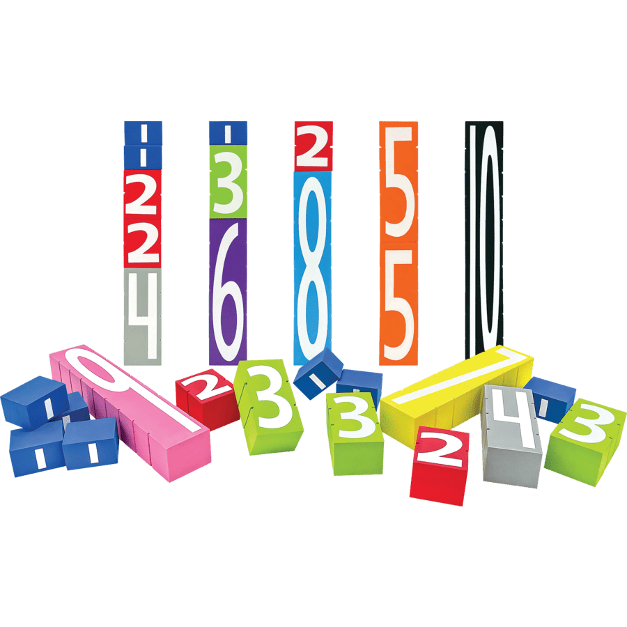 Number Stax - Stacking Foam Number Blocks-Teaching Materials-Tools 4 Teaching-Classroom Decor and More