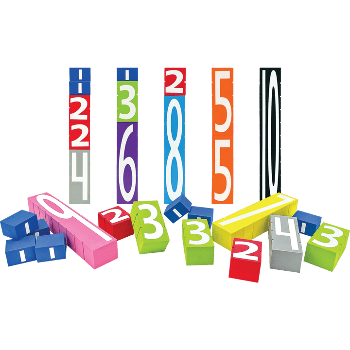 Number Stax - Stacking Foam Number Blocks-Teaching Materials-Tools 4 Teaching-Classroom Decor and More