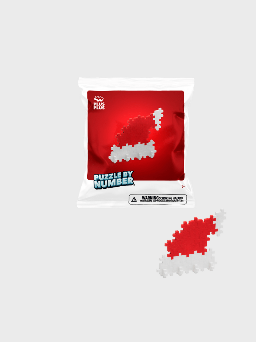 PLUS PLUS® Puzzle by Number® - 40 PC - Hat-Tools 4 Teaching-Classroom Decor and More