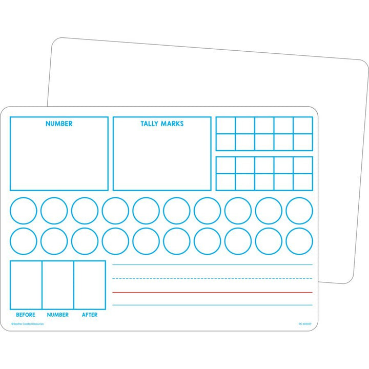 Double-Sided Learning Numbers 1–20 Dry-Erase Boards-Numbers, Counting & Sorting-Tools 4 Teaching-Classroom Decor and More