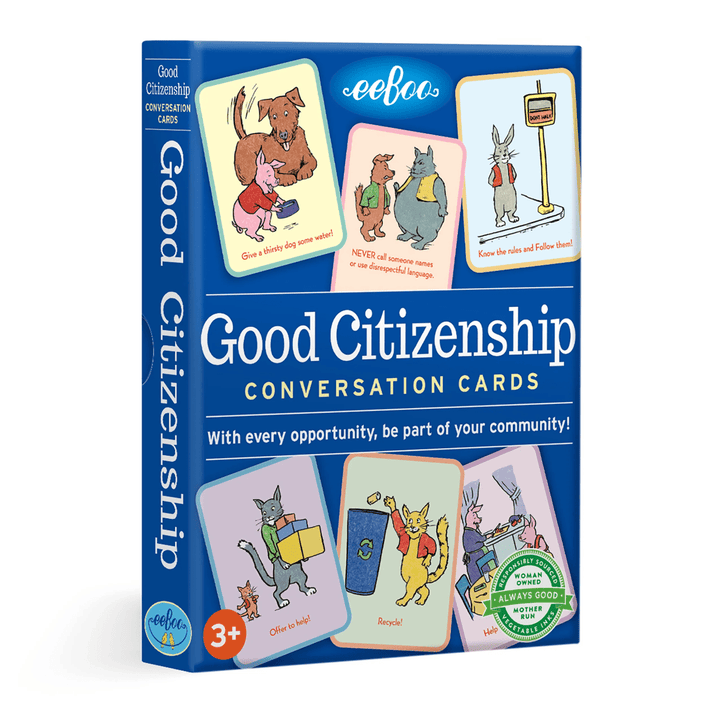 Good Citizenship Conversation Cards-Social Emotional-Tools 4 Teaching-Classroom Decor and More