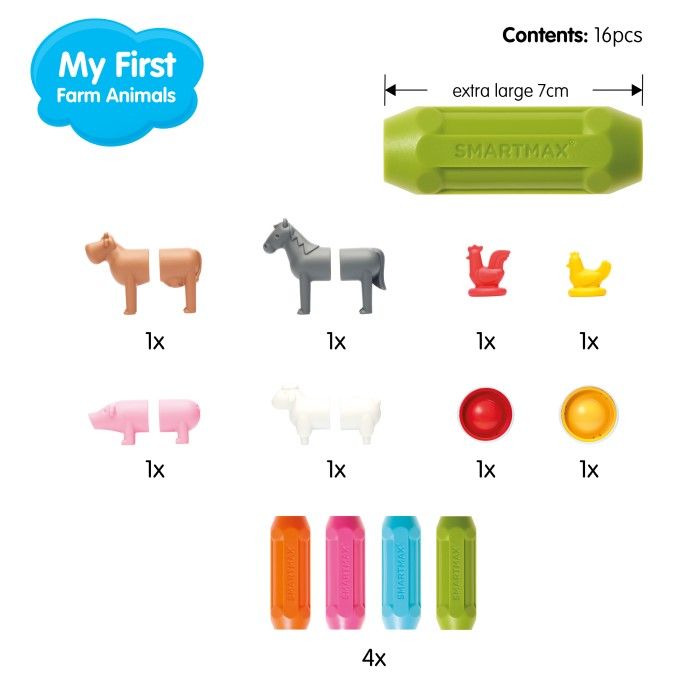 SmartMax My First Farm Animals-Baby & Toddler-Tools 4 Teaching-Classroom Decor and More