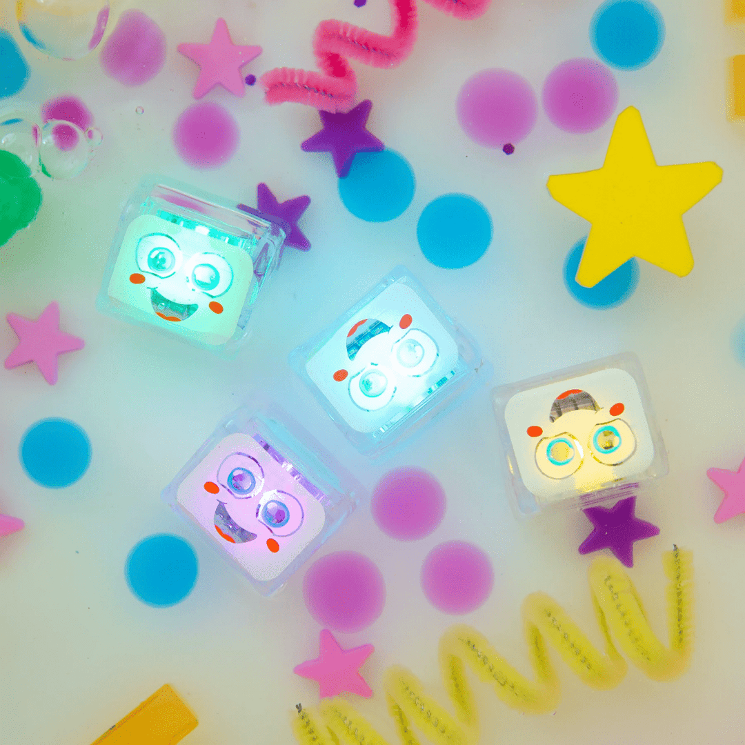 Glo Pals® Party Pal Light-Up Cubes-Sensory Play-Tools 4 Teaching-Classroom Decor and More