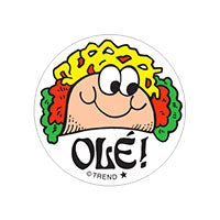 Olé!, Taco scent Retro Scratch 'n Sniff Stinky Stickers®-Stickers-Tools 4 Teaching-Classroom Decor and More