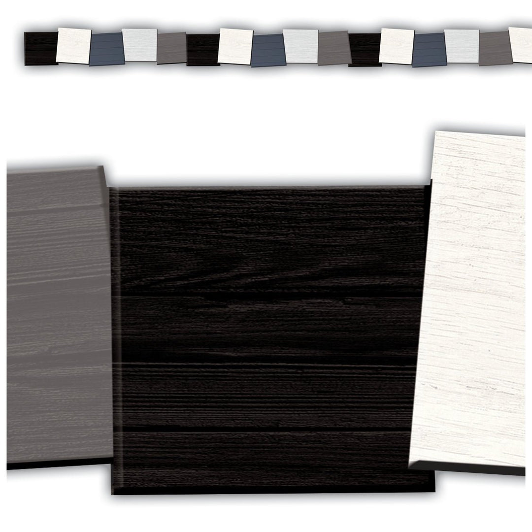 Modern Farmhouse Blocks Die-Cut Border Trim-Borders-Tools 4 Teaching-Classroom Decor and More