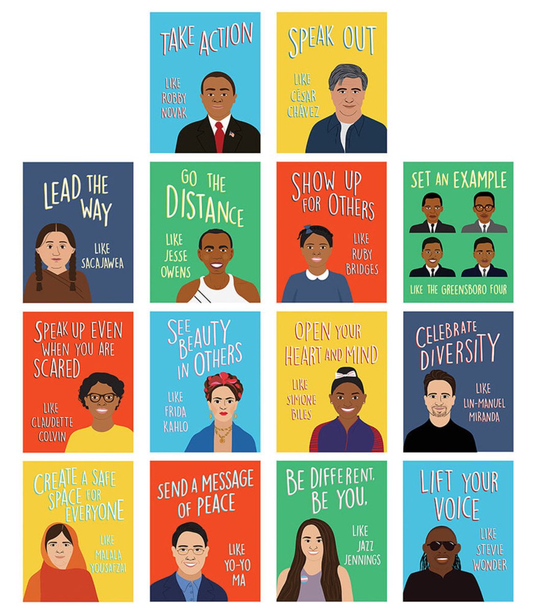 Be an Ally Like Me Mini Poster Set-Posters-Tools 4 Teaching-Classroom Decor and More