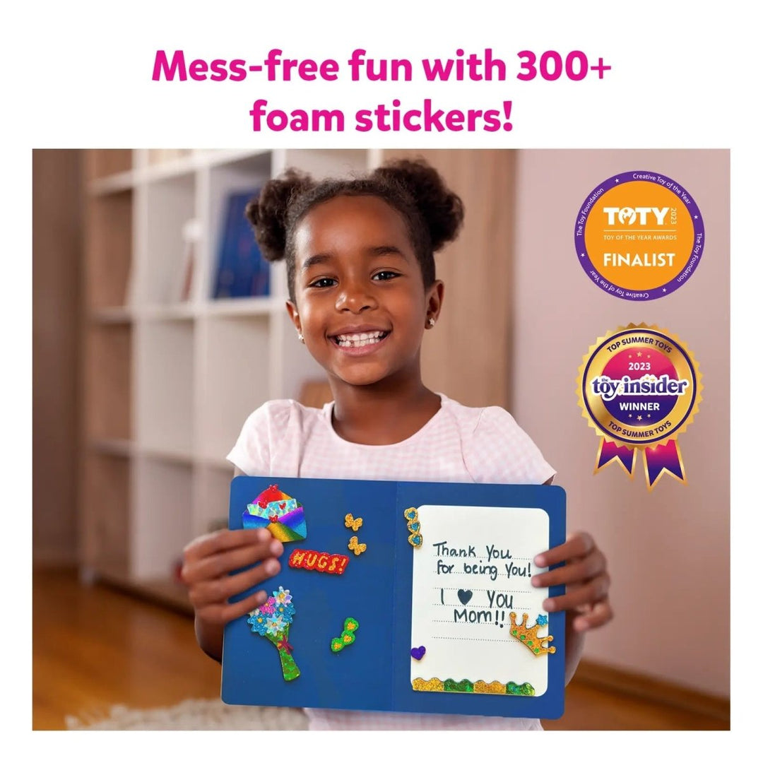 Foil Fun: Card Making Set | No Mess Art Kit (Ages 4-9)-Craft Activity-Tools 4 Teaching-Classroom Decor and More