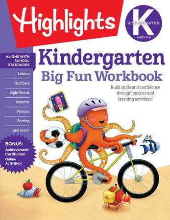 Kindergarten Big Fun Workbook-Subjects - Books - Across the Curriculum Books-Tools 4 Teaching-Classroom Decor and More