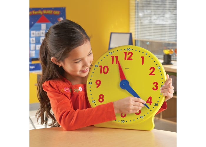Big Time™ Demonstration Clock-Time & Money-Tools 4 Teaching-Classroom Decor and More