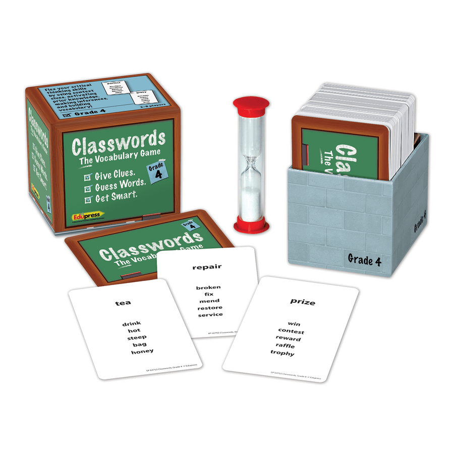 Classwords Grade 4-Subjects - Reading - Reading Manipulatives-Tools 4 Teaching-Classroom Decor and More
