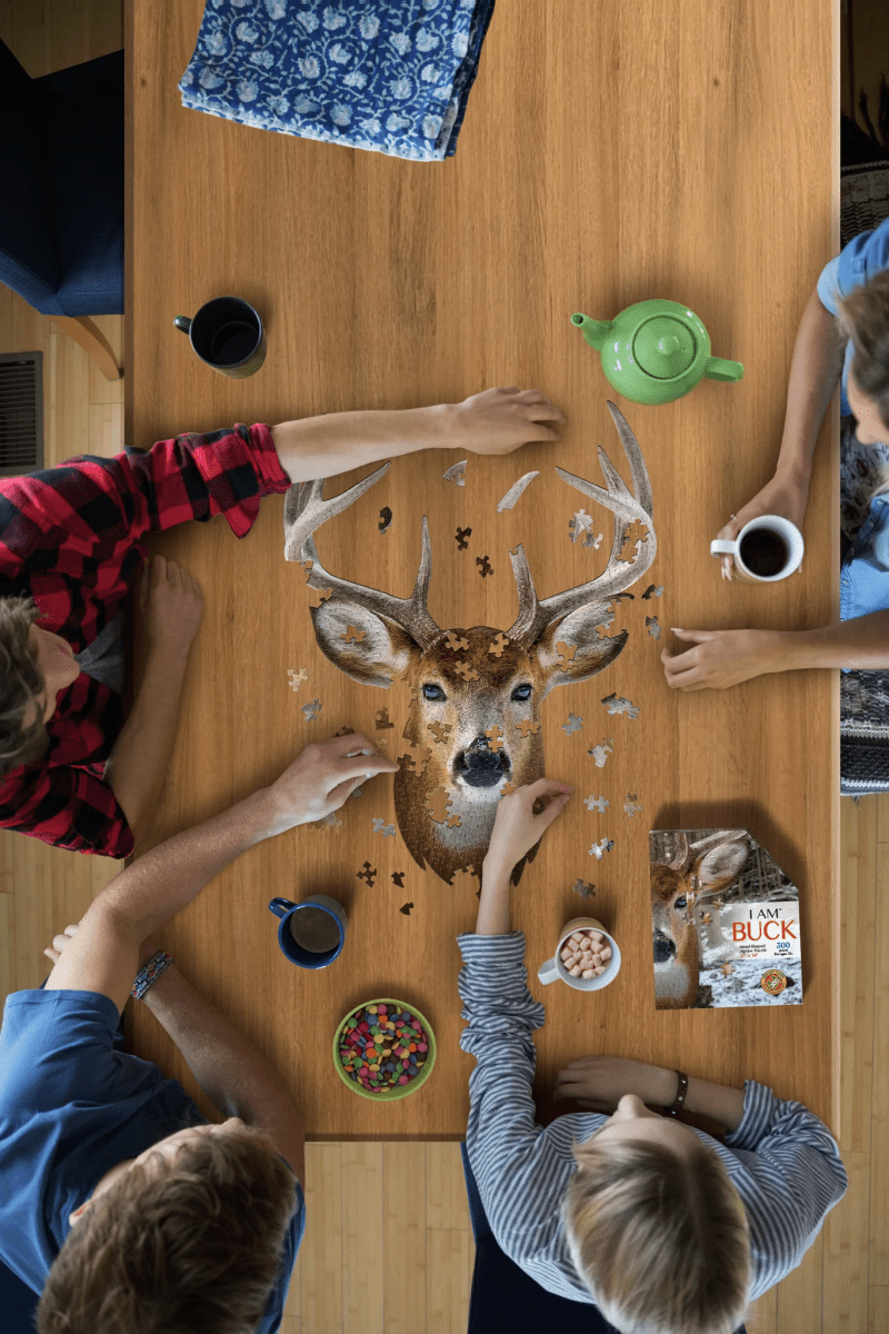 I AM BUCK 300 pcs Puzzle-Puzzles-Tools 4 Teaching-Classroom Decor and More