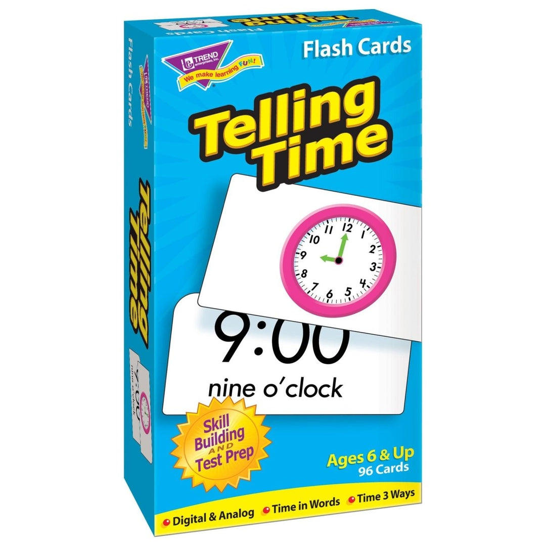 Telling Time Skill Drill Flash Cards-Flashcards-Tools 4 Teaching-Classroom Decor and More