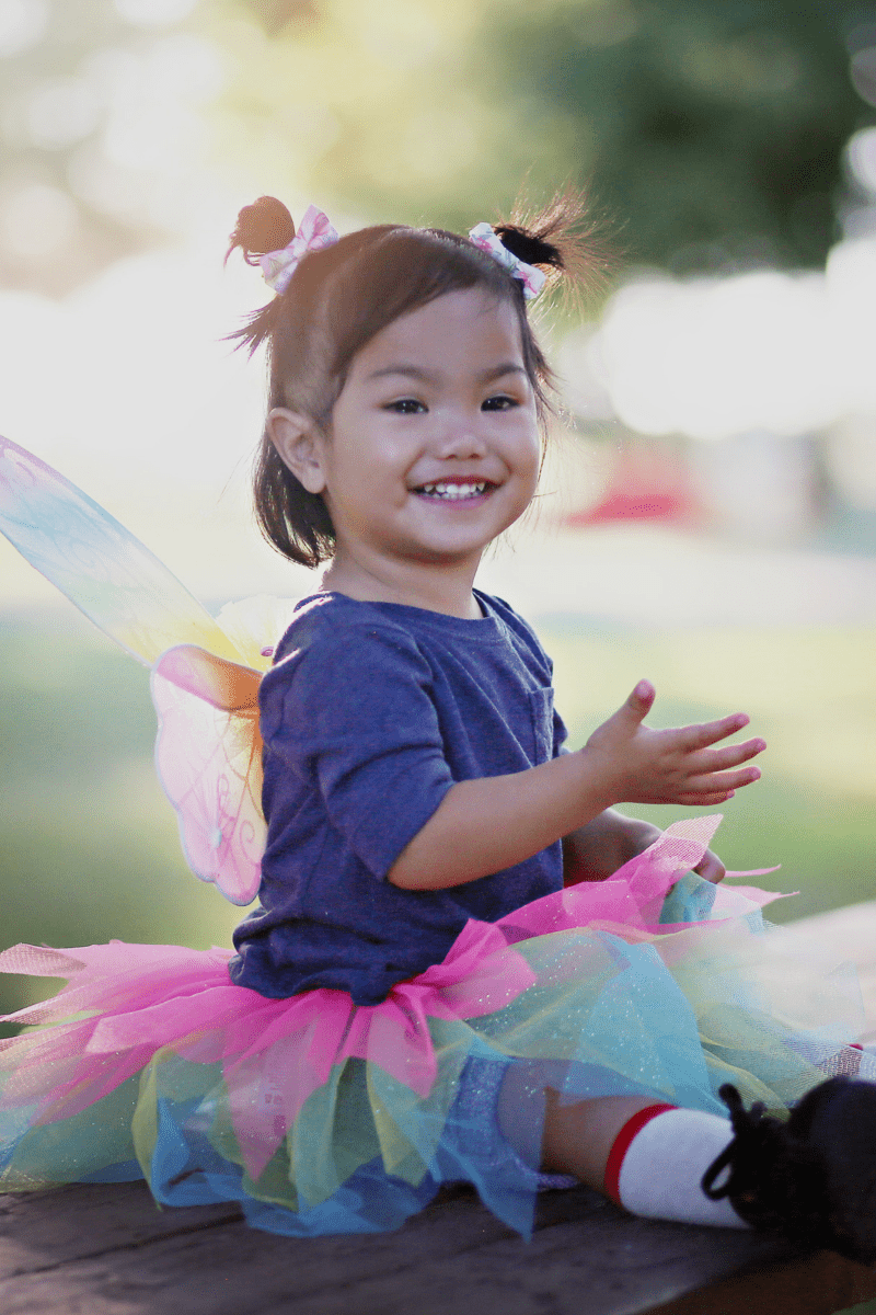 Neon Rainbow Skirt/Wings/Wand, Size 4-7-Dress Up & Jewelry-Tools 4 Teaching-Classroom Decor and More